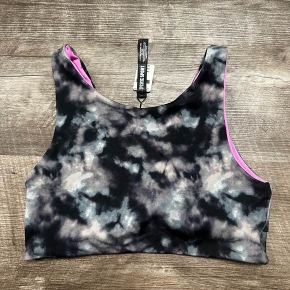 PINK By Victoria’s Secret Tie-Dye Sports Bra Size Large NWT - Picture 6 of 6